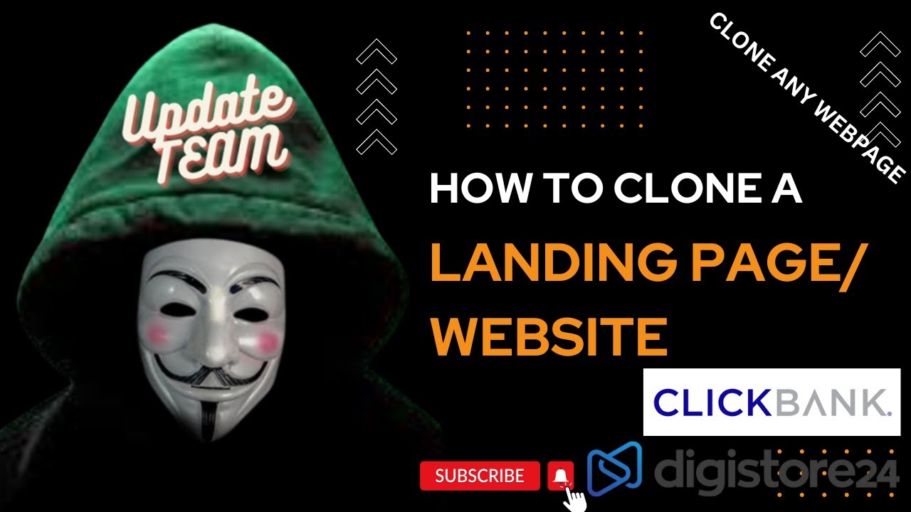 Easy Way to Clone Any Landing Page Website - Clone a page