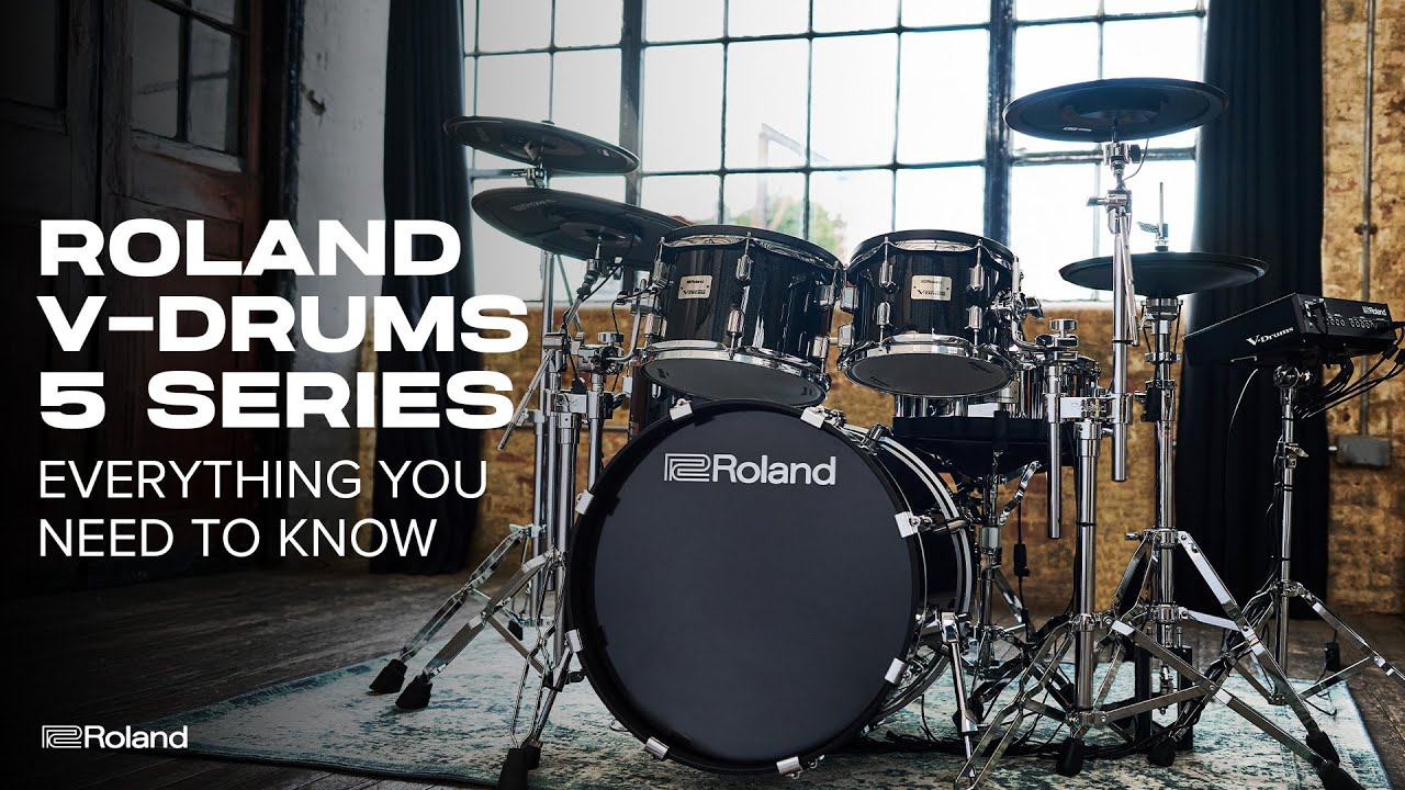Roland V-Drums 5 серии | Всё, что вам нужно знать