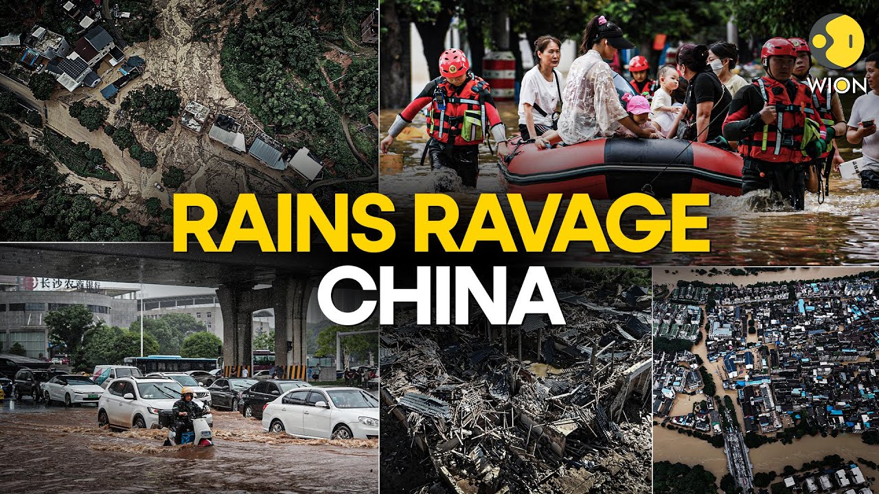China braces for floods as a dozen die due to  heavy rainfall | WION Originals