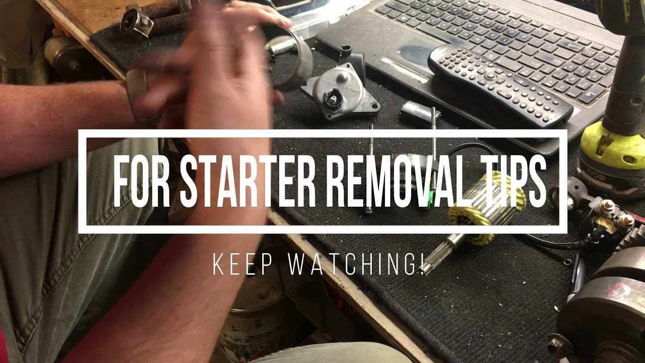 Honda Foreman 500 TRX500FE Click Wont Crank Starter Fix
