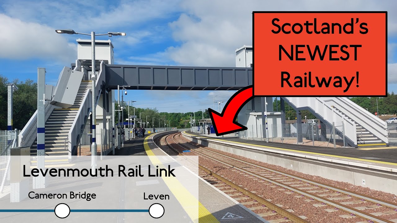 Levenmouth Rail Link Opening & Ride on FIRST Train