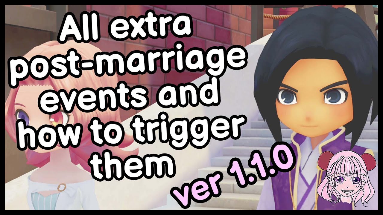 Pioneers of Olive town 1.1.0 update - All new post-marriage events and how to trigger them