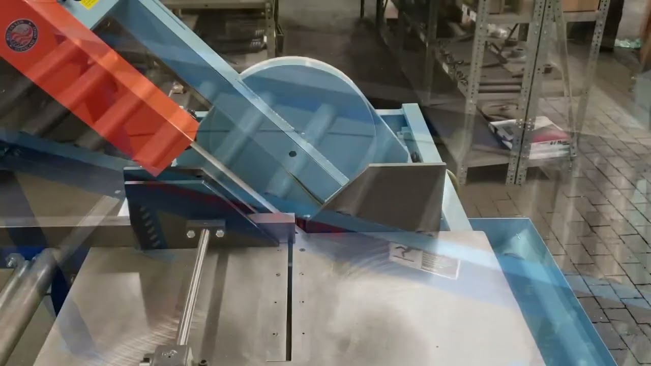 Roll-In Saw TF 1420 Tilt Frane Band Saw Product Demo