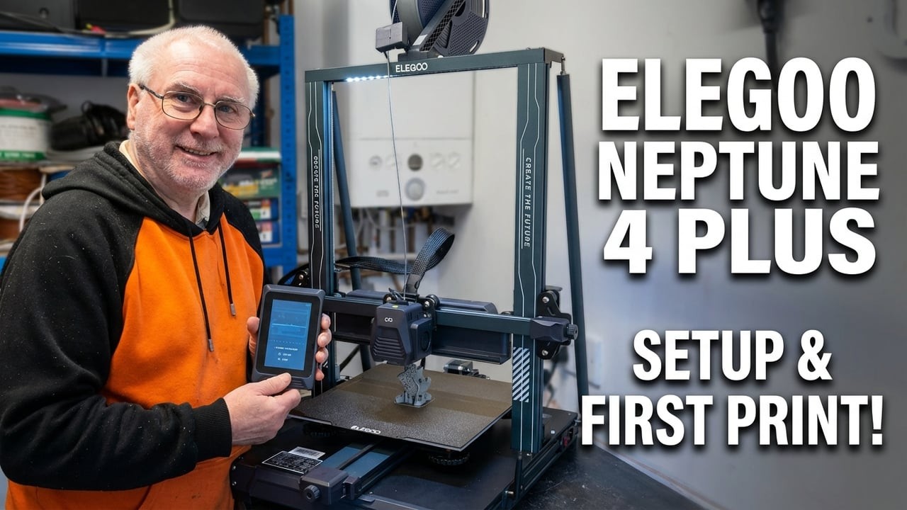 Finally Got My Elegoo Neptune 4 Plus Working