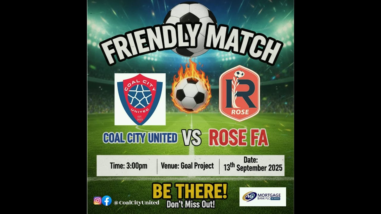 COAL CITY UNITED 0 : 0 ROSE FA