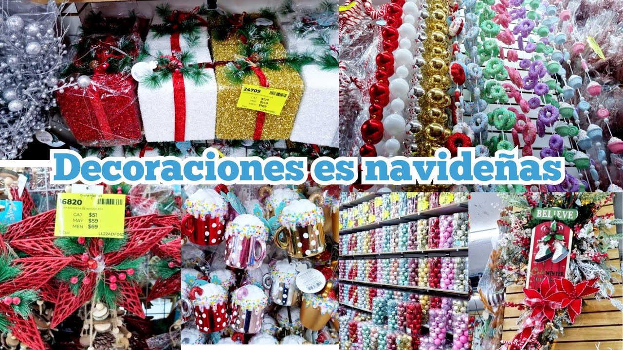 Mega Tienda con ADORNOS / DECORACIONES NAVIDEÑAS para Tu Hogar 🎄 