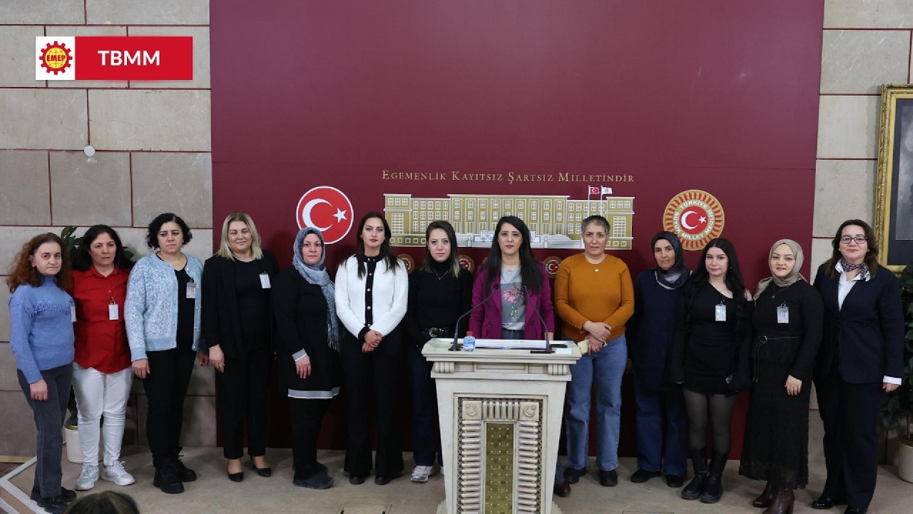 Basın Toplantısı | Kadınlar Talepleriyle Meclis’te | Sevda Karaca