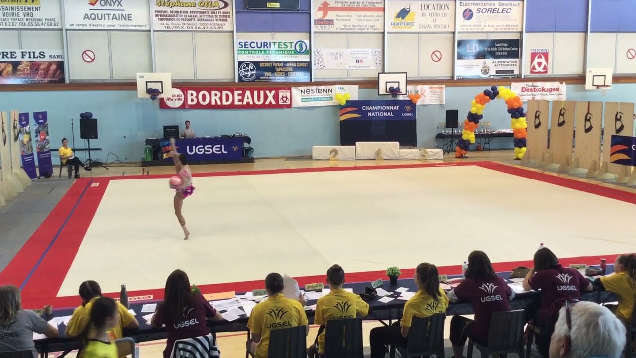 GRS-individuel ballon- championnat de France ugsel 2022-2023