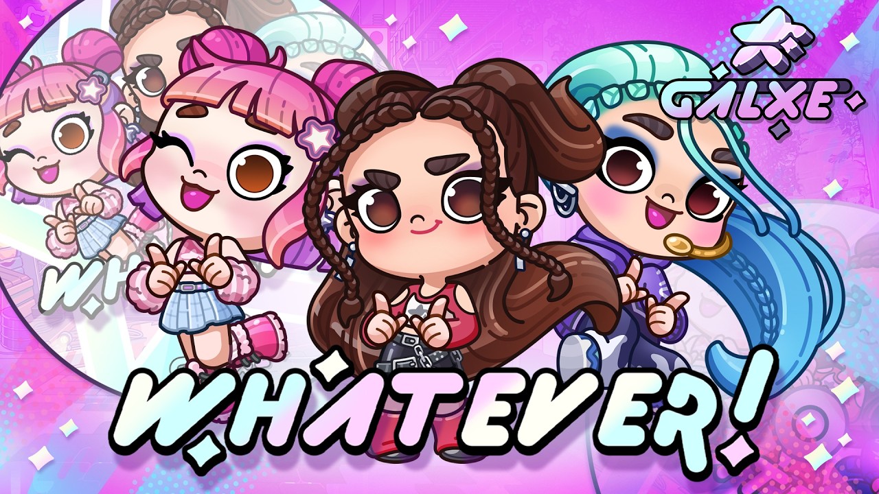 Avatar World GALXE - Whatever ✌️ (Official Lyric Video)