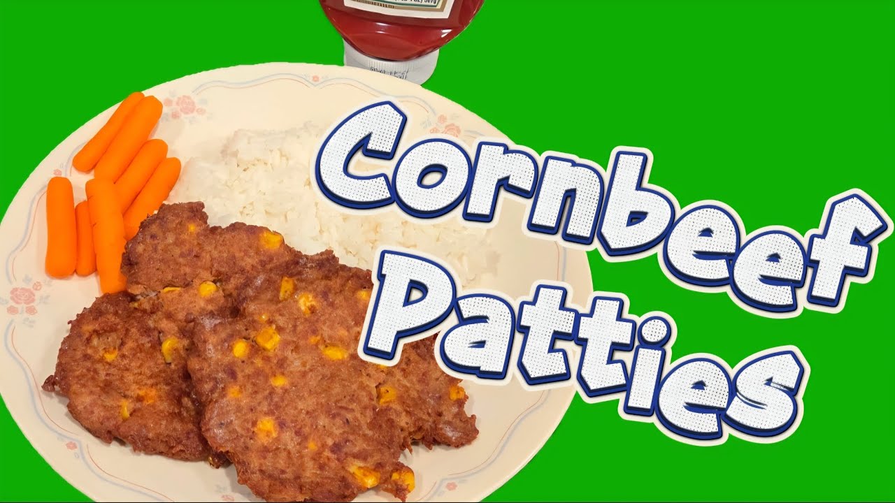 Quick, easy & delicious cornbeef patties ❤️👍🤙🇬🇺