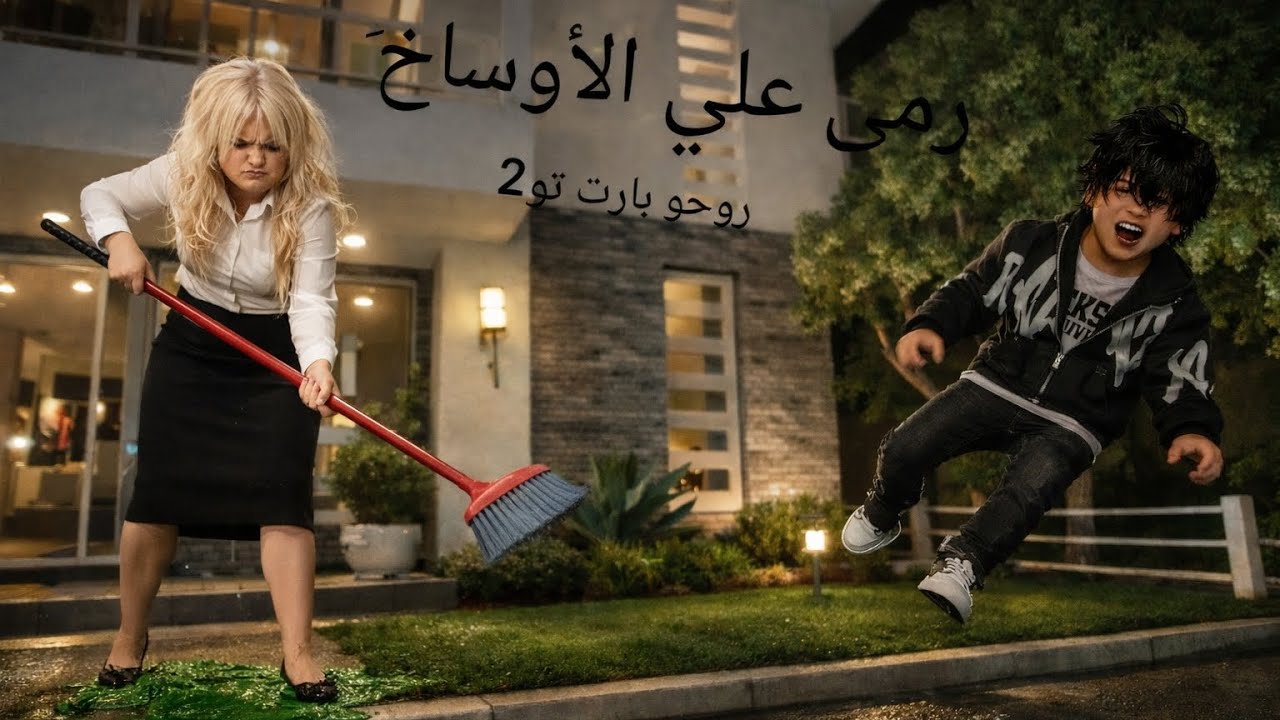 رمى علي الجرائد😠