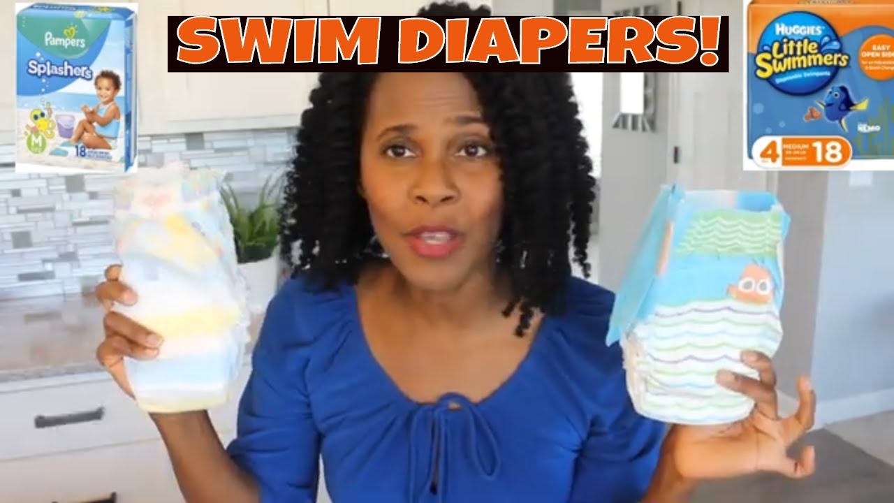 Huggies Little Swimmers Vs  Pampers Splashers Which To Choose| Disposable Swim Diapers (2020)