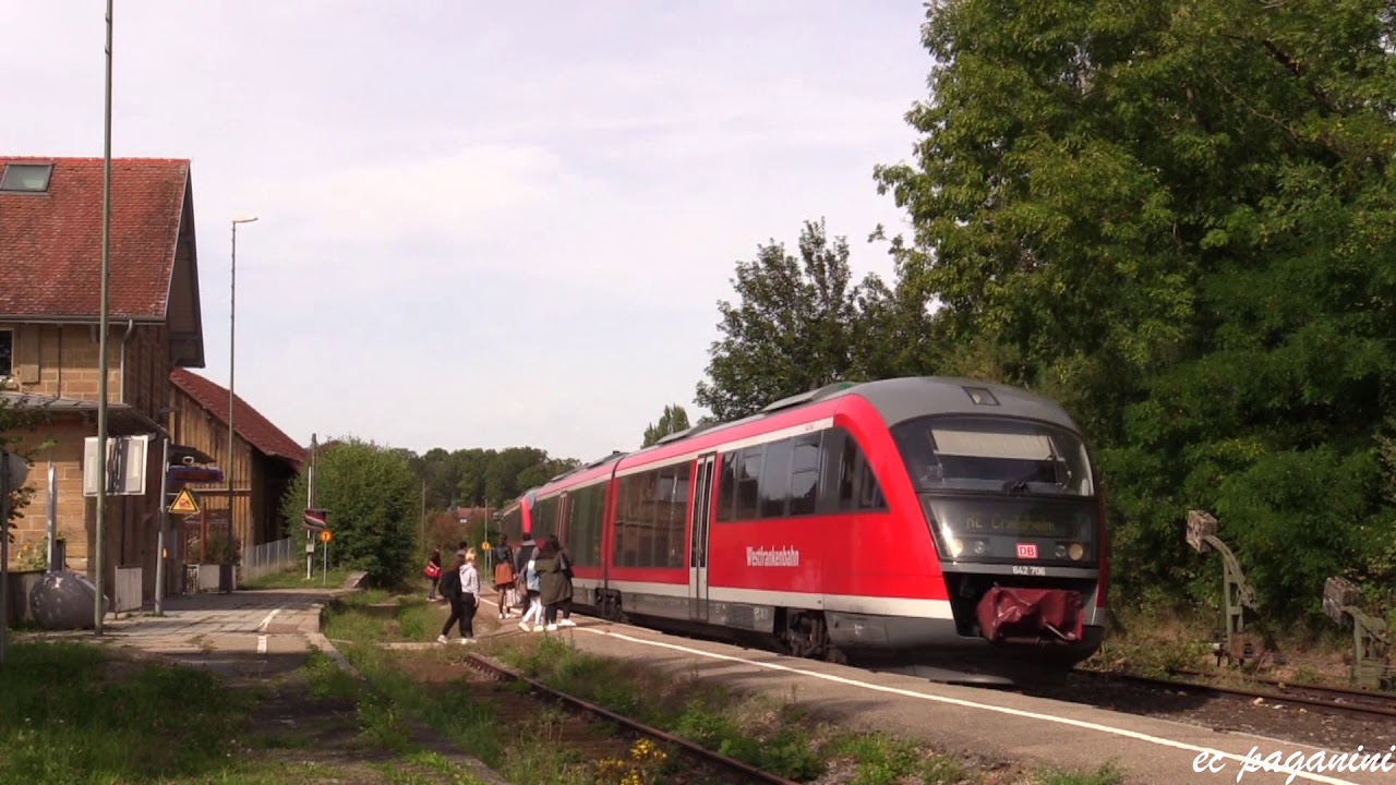 Generationenwechsel bei der Westfrankenbahn: die letzten 628