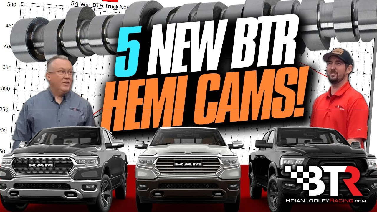 5 NEW BTR Hemi Camshafts and Kits!