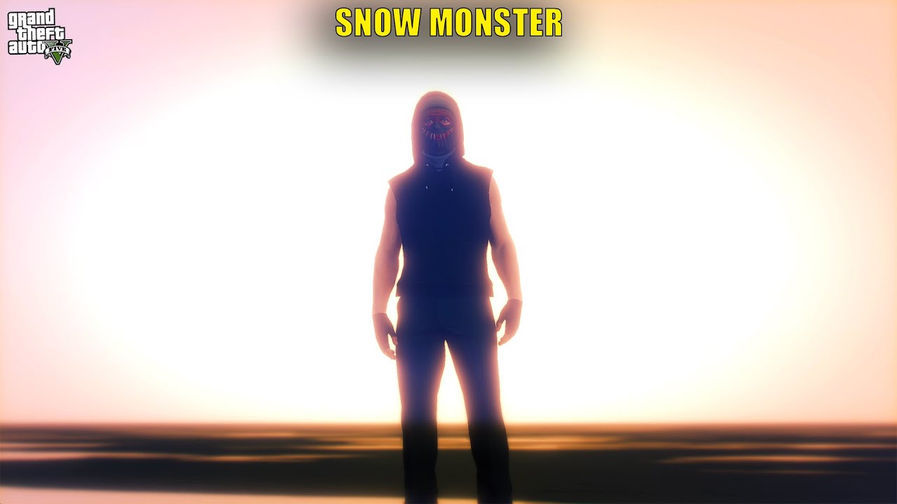 GTA 5 : THE SNOW MONSTER | GTA 5 Gameplay #1184