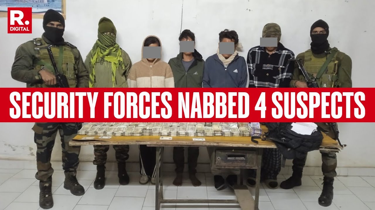 Security Forces Arrest 4 Suspects With Huge Stash Of Cash | Manipur
