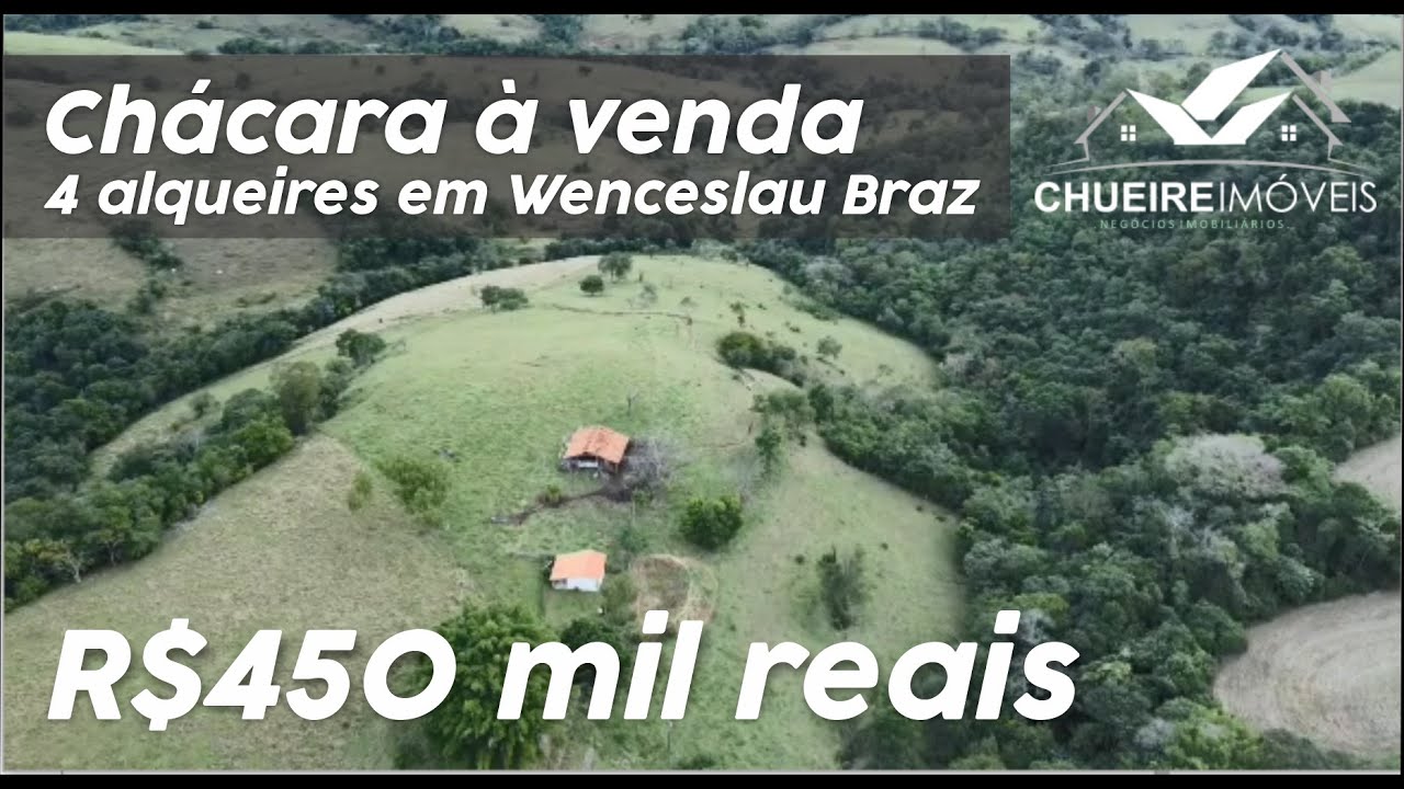 PORTEIRA FECHADA Wenceslau Braz 4 ALQUEIRES - PECUÁRIA - RIBEIRÃO R$450MIL