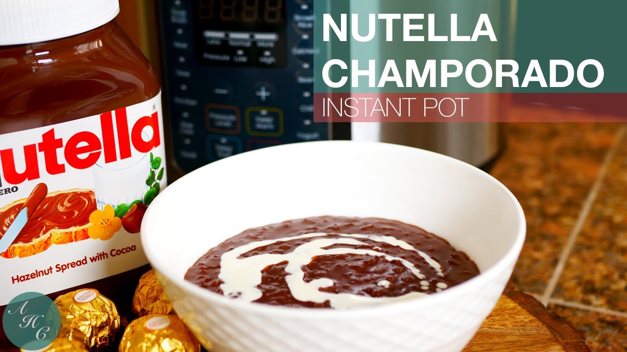 How to make Instant Pot Nutella Champorado