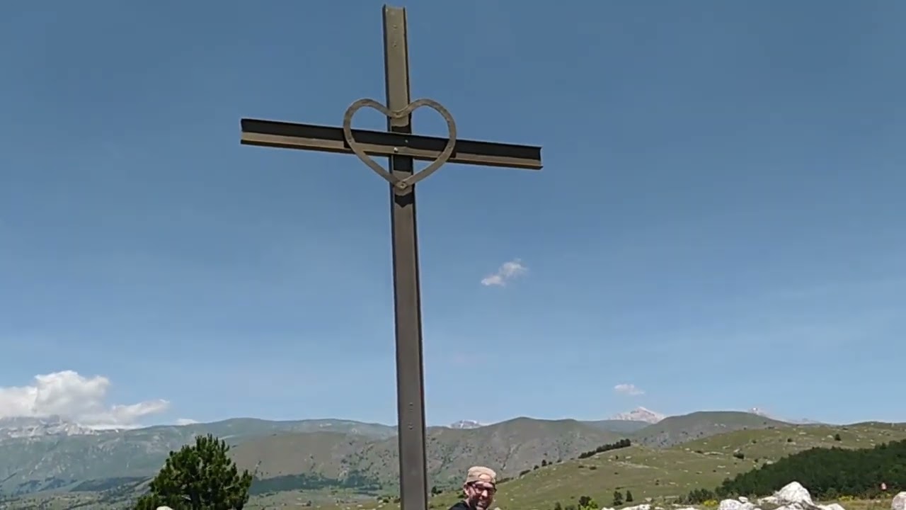 SAB.18-6-22: CROCE DEL POGGIO, CROCE DI PICENZE E COLLE ROTONDO IN ABRUZZO DA POGGIO PICENZE.