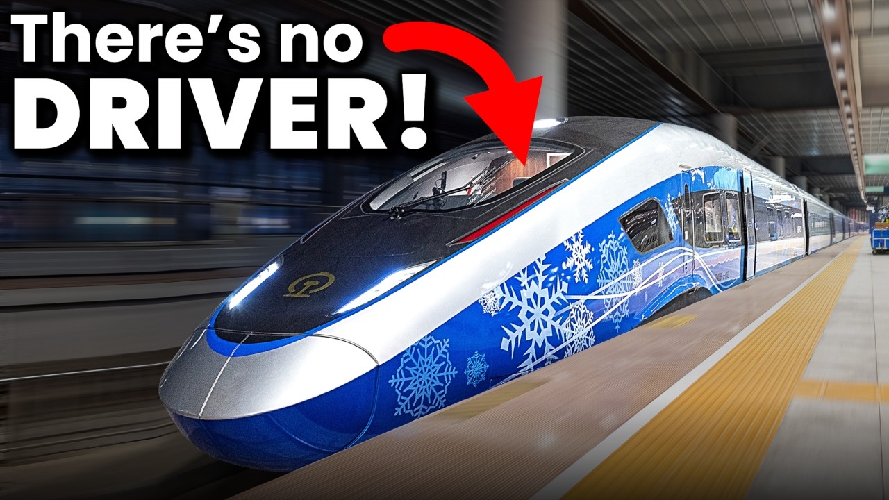 Would you ride China&rsquo;s INSANE new high-speed train? 😱