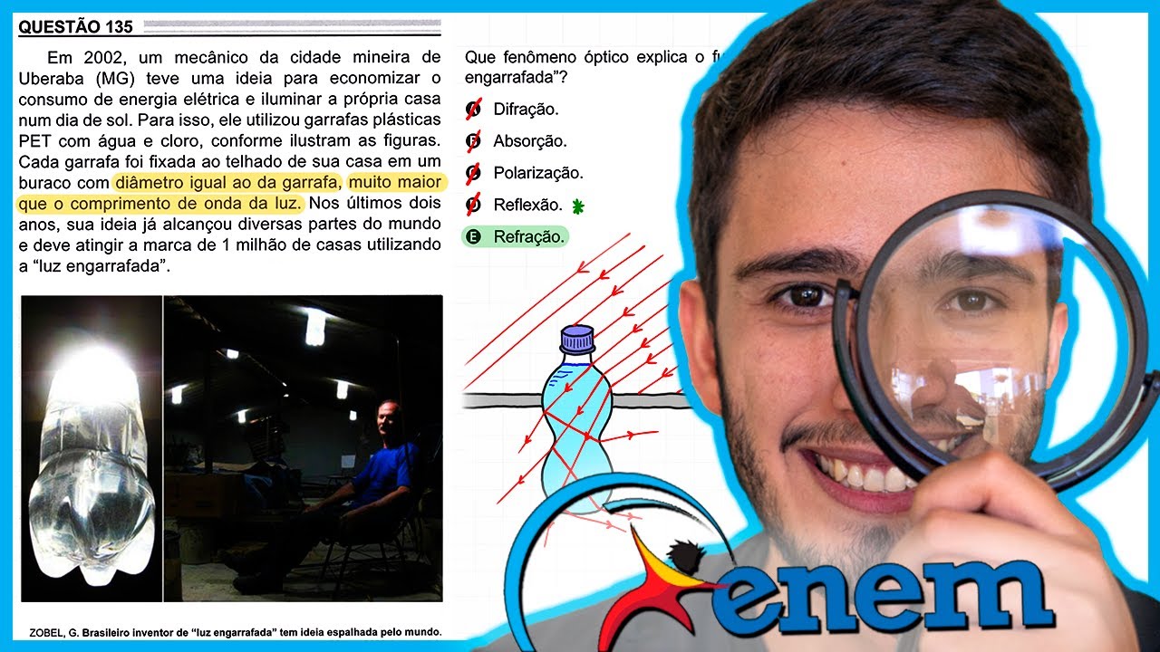 ENEM 2022 - Em 2002, um mecânico da cidade mineira de Uberaba (MG) teve uma ideia para economizar o