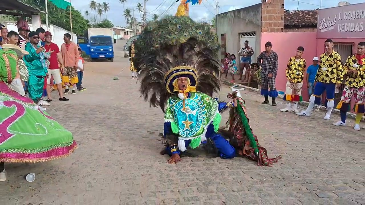 chegada do areama geovane em sede de cambinda estrela de itaquitinga Carnaval 2024