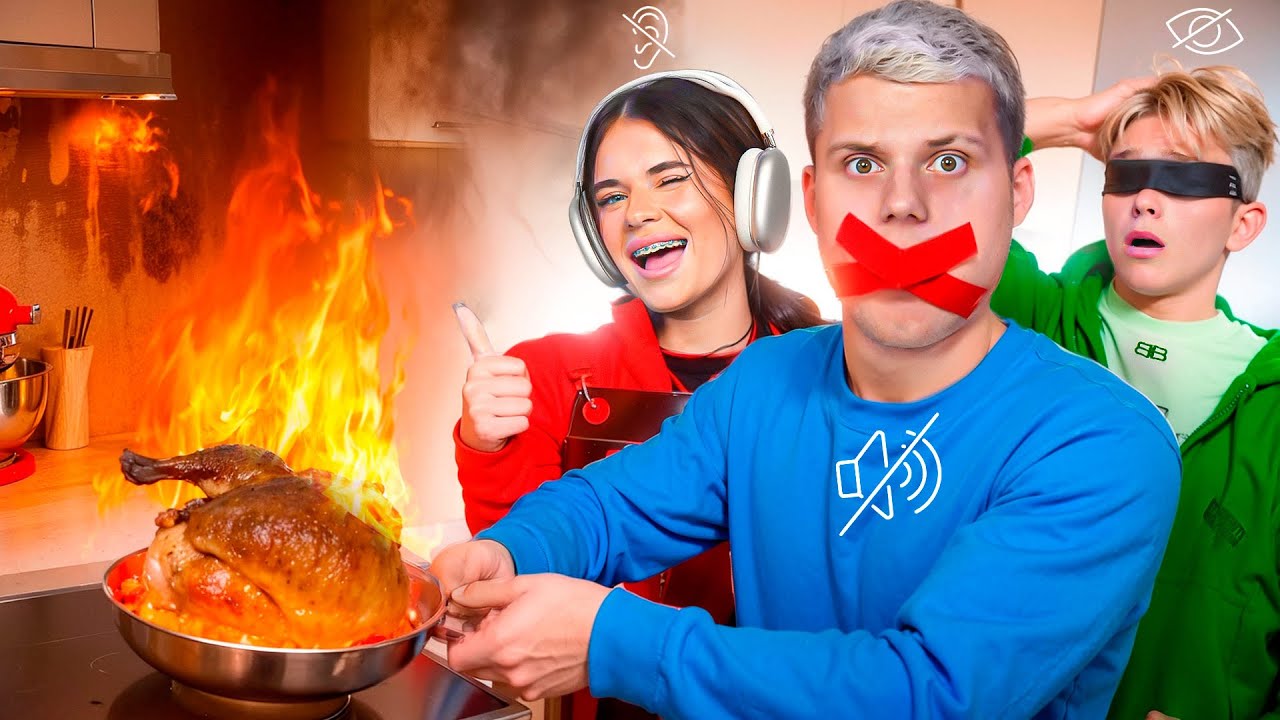 ПОДОЖГЛИ КУХНЮ! СЛЕПАЯ, НЕМАЯ, ГЛУХАЯ ГОТОВКА (АДРЕНАЛИН ХАУС)