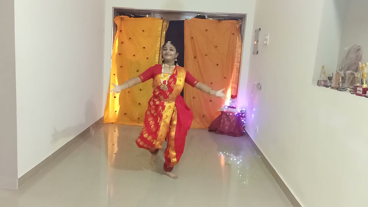 Anjhana in shivan potri bharathnatyam performance