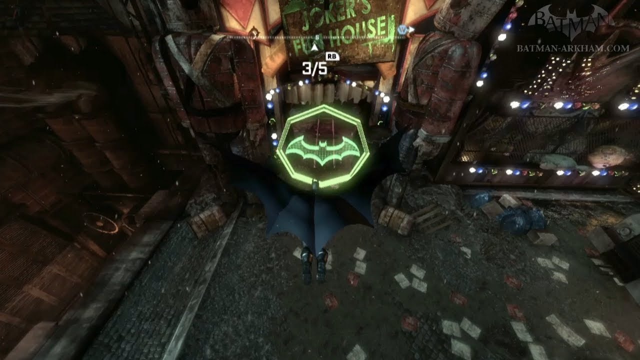 Batman: Arkham City - A.R. Training (Step by Step Guide) - Side Mission Walkthrough