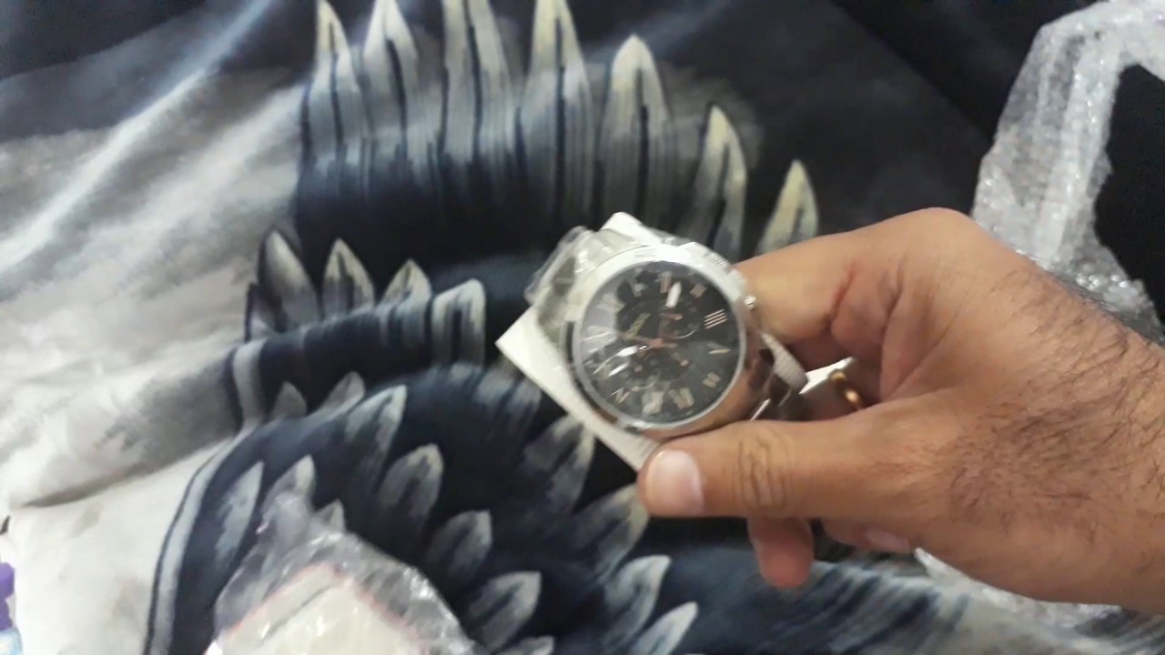 Fossil fs4994 grant watch unbox