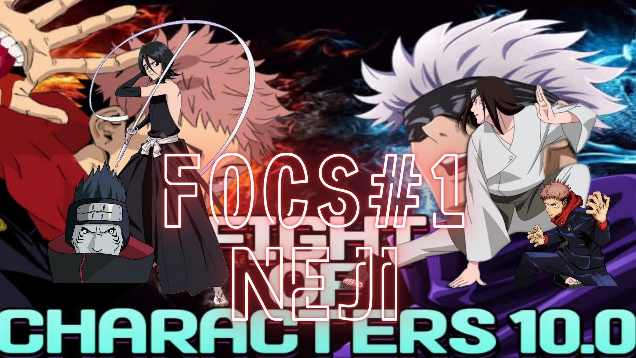 FOCS#1: WARCRAFT 3: Hero Arena: 2v2 Neji and Itadori Smashes Rukia and Kisame