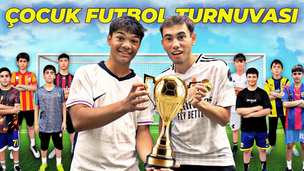 ÇOCUK FUTBOL TURNUVASINA KATILDIK! - ciğer kalmadı @Burak Bulut