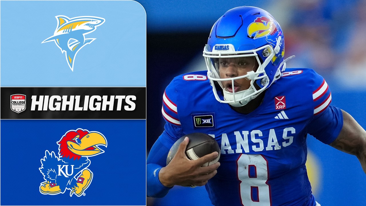 Long Island University Sharks vs. Kansas Jayhawks | Full Game Highlights | ESPN College Football