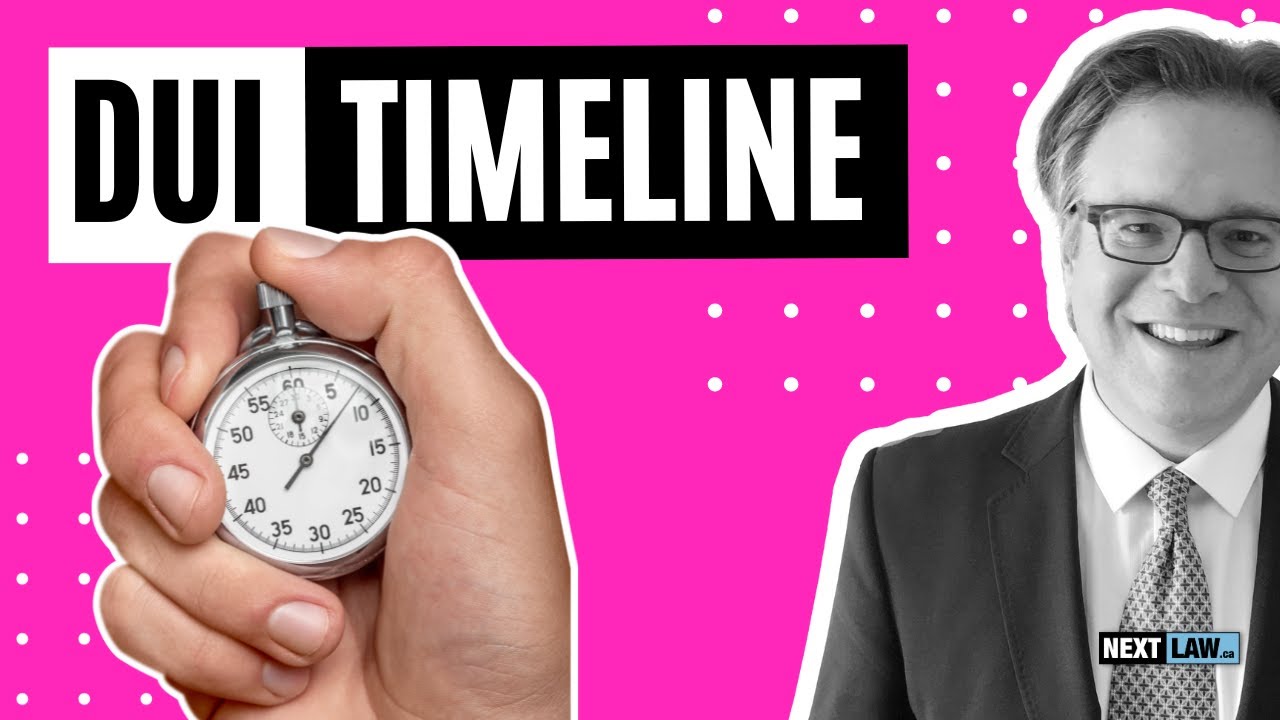 DUI Case Timelines Explained: From Start to Finish