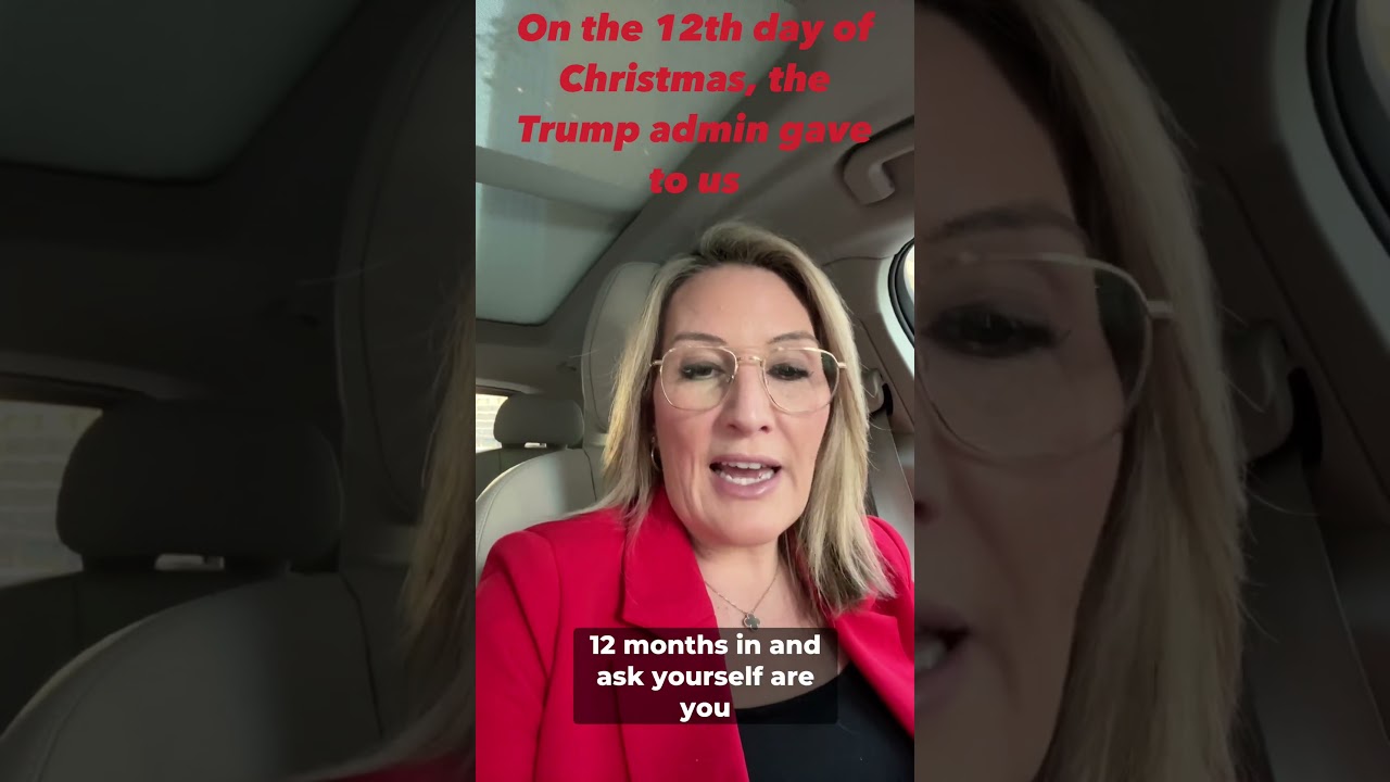 On the 12th day of Christmas, the Trump admin gave to us&hellip;we are worse off than we were a year ago.