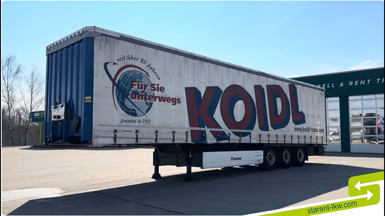 Krone Palettenkasten SAF Achsen T&Uuml;V 5/26 TR26109 www.starent-lkw.com