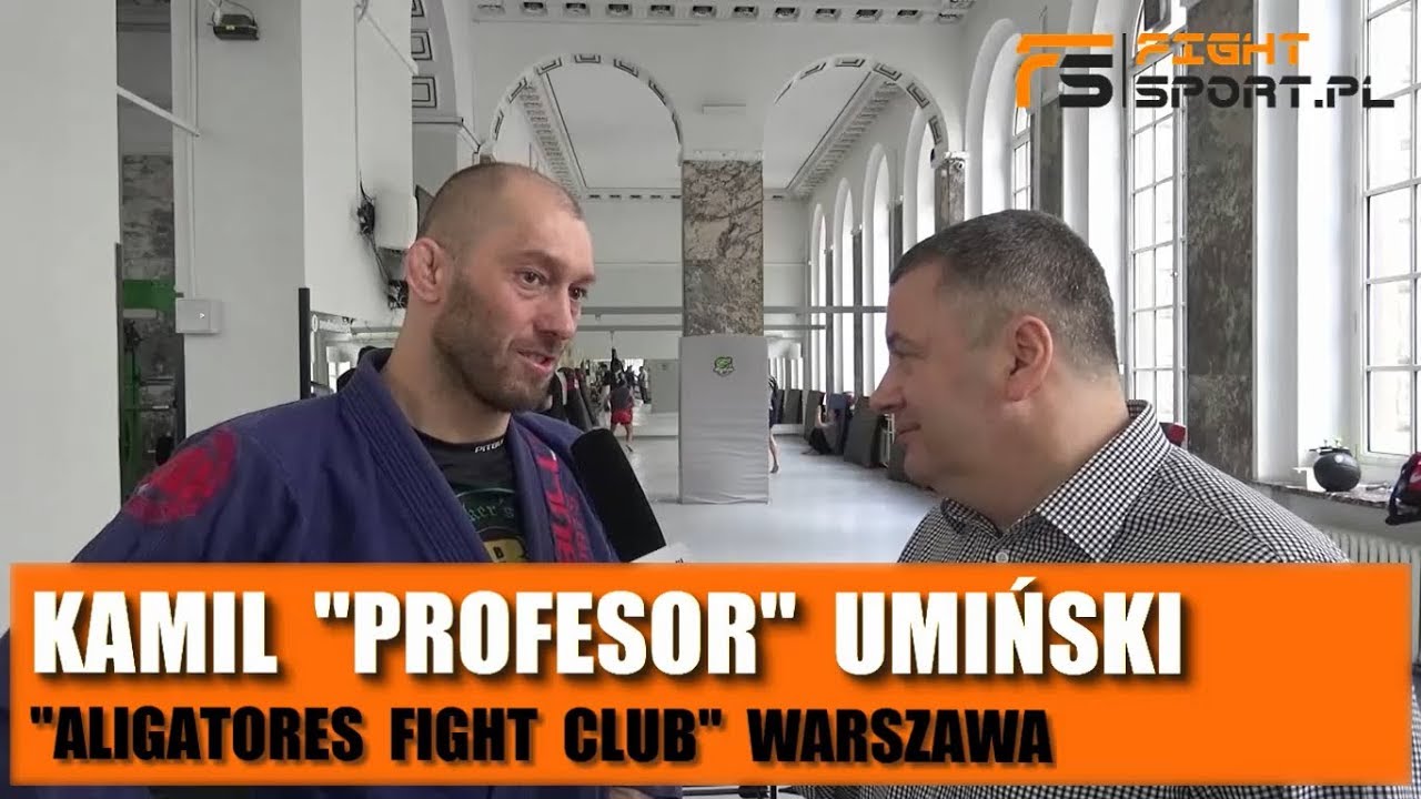 Kamil Umiński o Aligatores Fight Club, odcięciu od MMA, jiu jitsu community, Szymonie Kołeckim