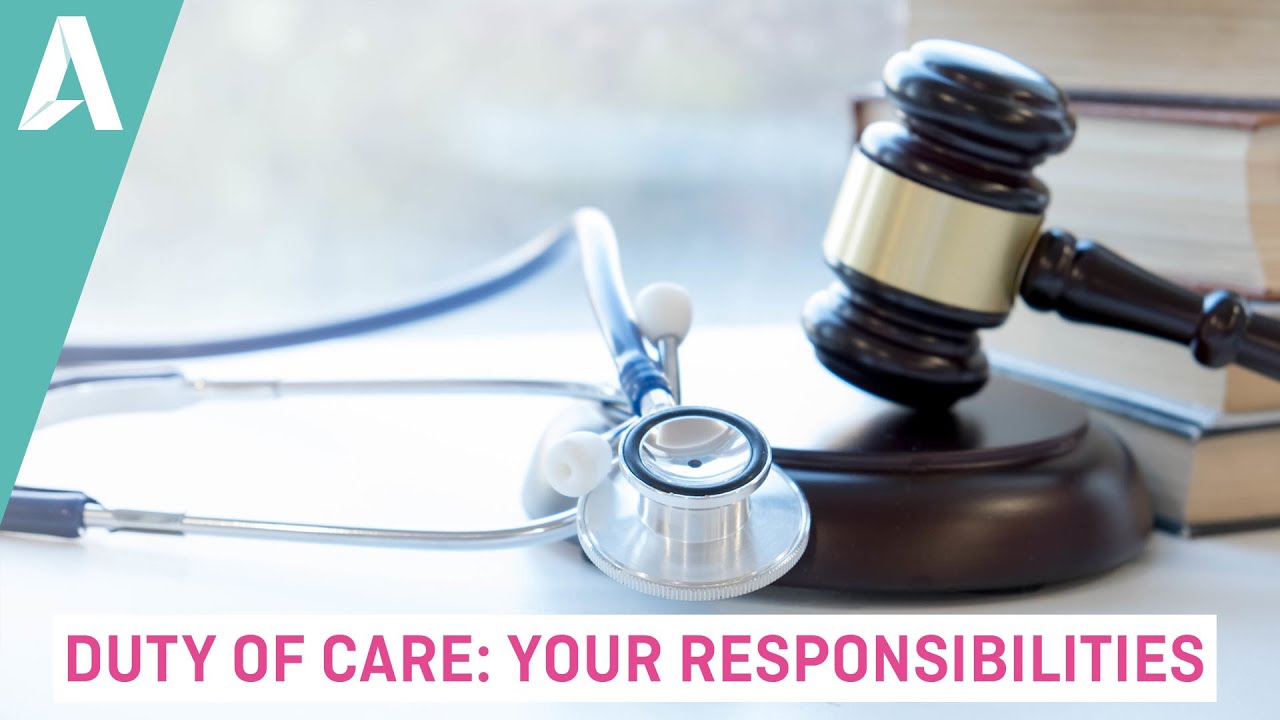 Duty of Care: Your Responsibilities - Sample