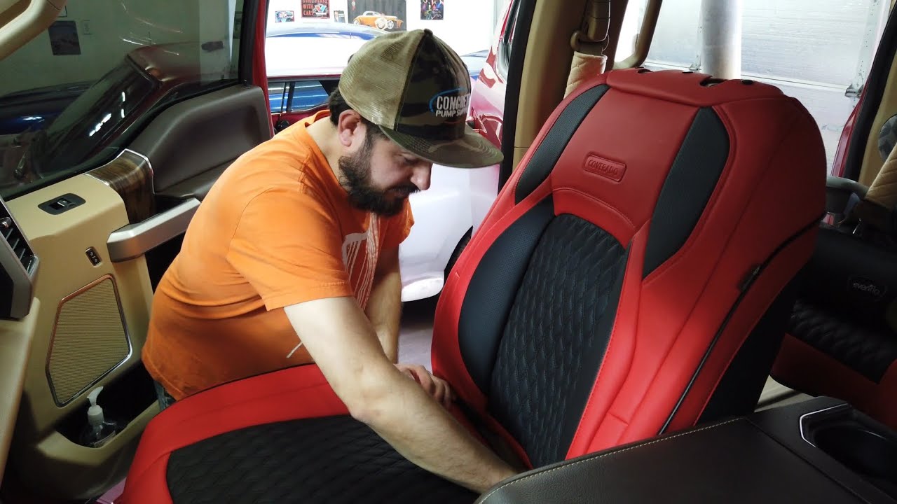 Coverado Seat Covers install and review! (15-20 Ford F150)