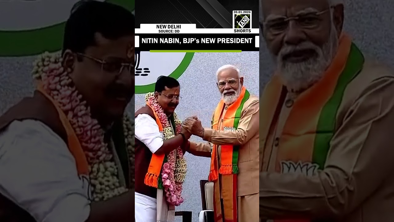 Working President Nitin Nabin announced as the New National President of Bharatiya Janata Party
