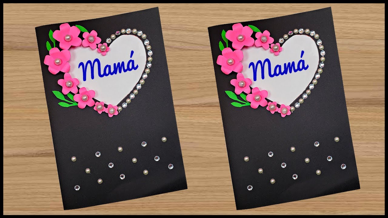 🌺 Hermosa tarjeta para el día de la madre 🌺 Día de la Mujer🌺🌷 Card Women's Day 💖 Mother's Day Card