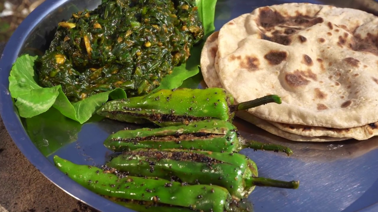 વાડી ની ગુજરાતી થાળી  નિકુંજ વસોયા દ્વારા | Gujarati Thali Recipes Cooking at Farm By Nikunj Vasoya