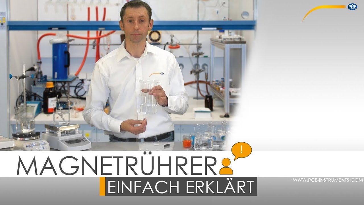Wie funktioniert ein Magnetrührer? | PCE Instruments