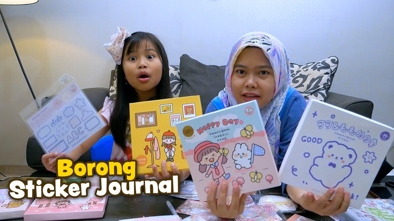 KAKAK SENJA BORONG STICKER JOURNAL TERBARU | LUCU LUCU BANGET | SUPER CUTE - SENJA FIRSTA