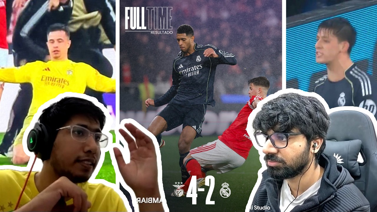 Benfica 4-2 Real Madrid | Not a surprise !!!