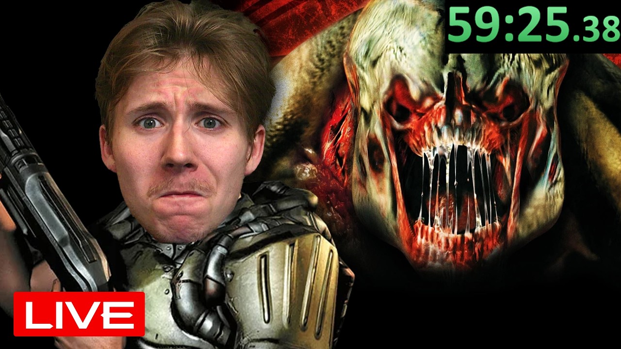 The last DOOM 3 stream that im gonna do today
