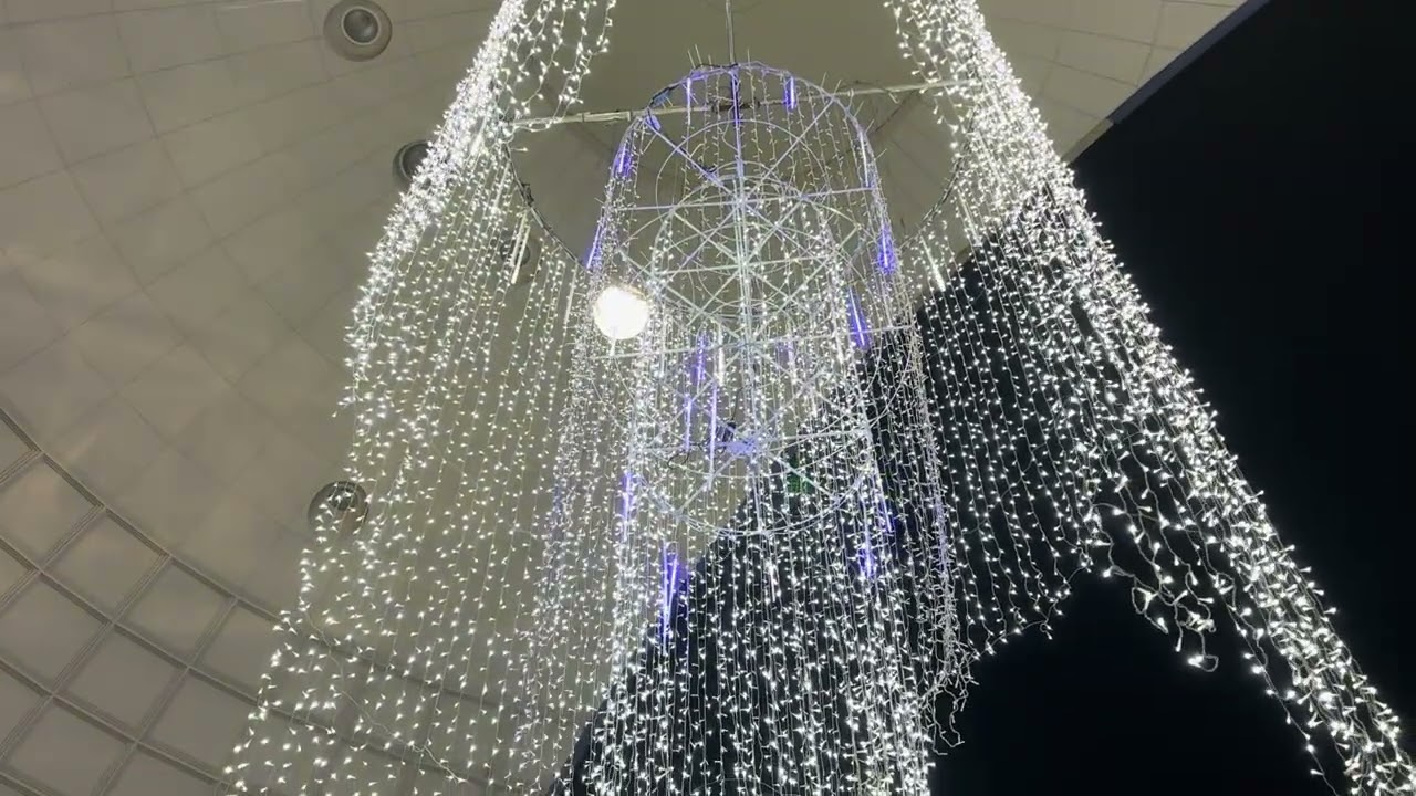 平和堂高槻のイルミネーション2025   許可されたBGM付きで再投稿