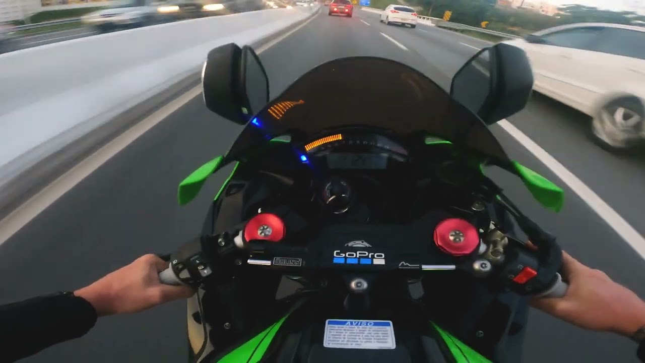 POV RIDE WITH MY Kawasaki Ninja ZX10R | POPS AND BANGS | 4K RES