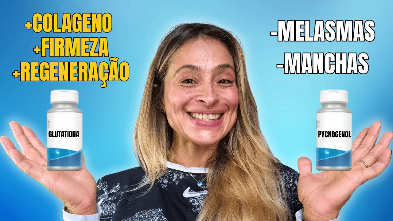  GLUTATIONA ou PICNOGENOL? Qual o Melhor para PELE?