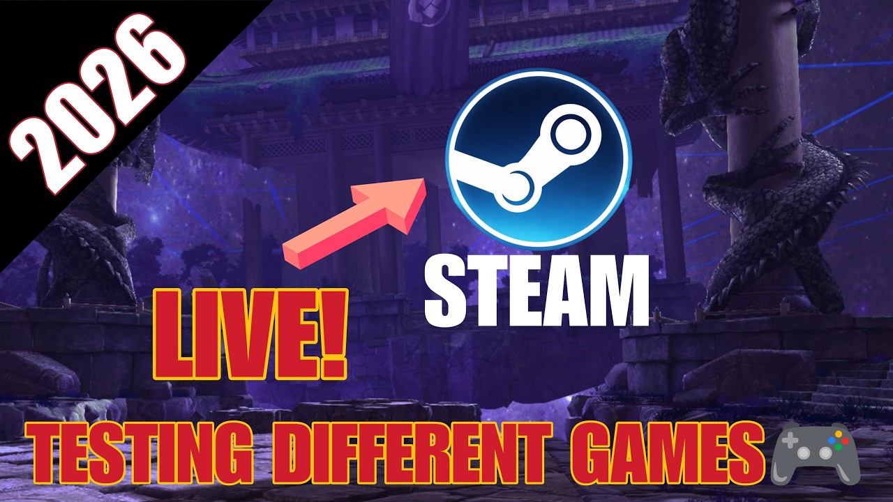 Testing different games 🎮🔥 Live